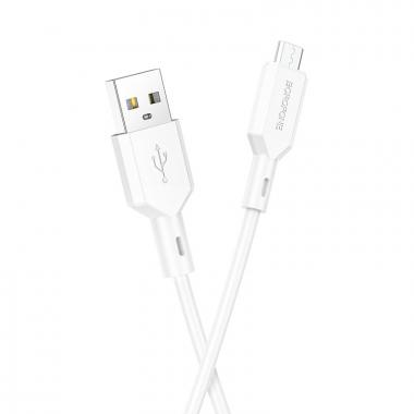 Шнур Borofone BX70 (micro-usb) white купить в Новороссийске