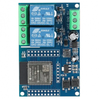 Контроллер СКУД - Контроллер универсальный на МК ESP32 - 2 канала (12В) купить в Новороссийске