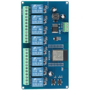 Контроллер СКУД - Контроллер универсальный на МК ESP32 - 8 каналов (12В) купить в Новороссийске