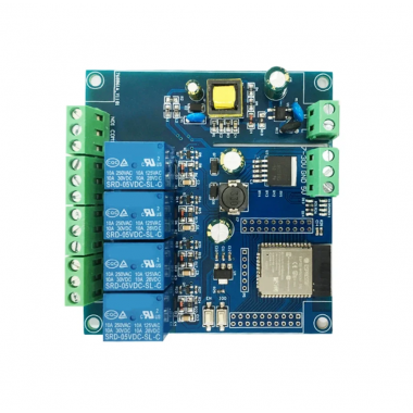 Контроллер СКУД - Контроллер универсальный на МК ESP32 - 4 канала (220В) купить в Новороссийске